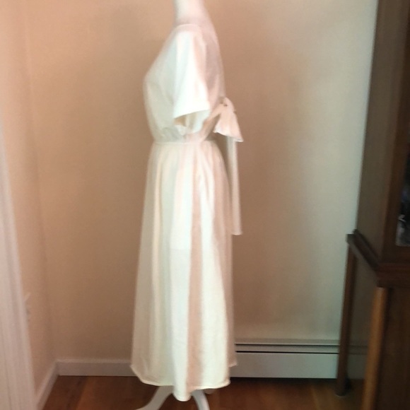 Free People Sorrento Midi Dress Ivory - Picture 7 of 15